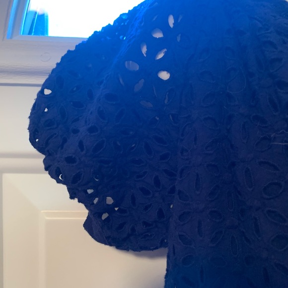 Population floral mesh top - Picture 4 of 6